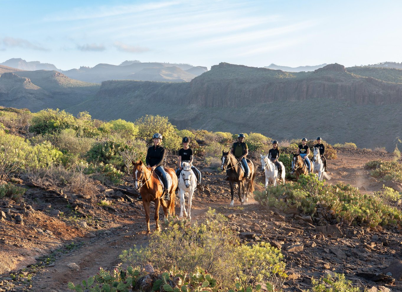 Gran Canaria: Ridning på vulkanske stier og muligheder for transport