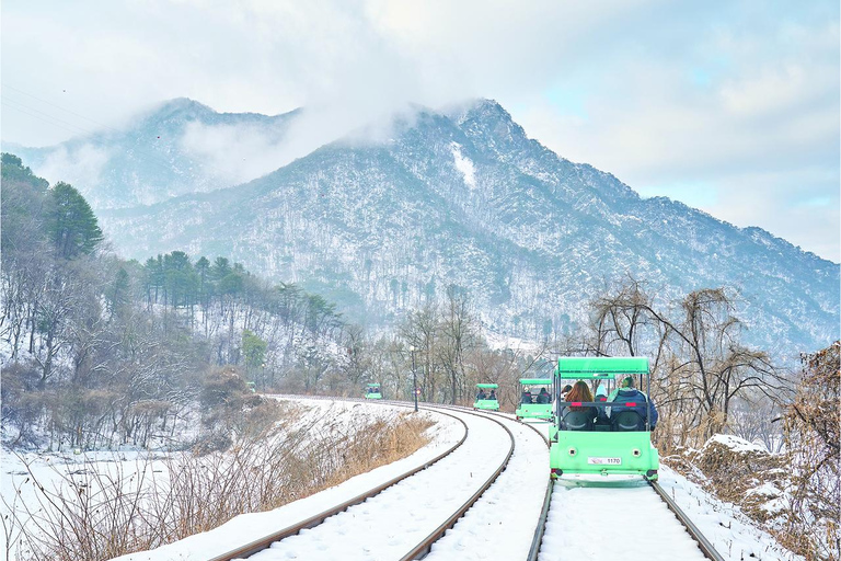 Seoul: Strawberry Picking & Eobi Ice Valley & Nami Island 5. Strawberry Picking & Eobi Ice Valley & Snow Sledding