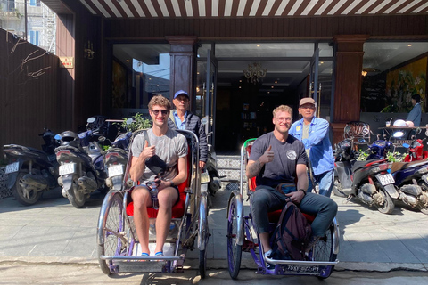 Hue City: Cyclo, Market Tour & Cooking Class at Madam Thu Cooking Class with Pick-up (No Market Visit)