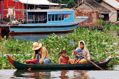 Siem Reap: Prek Toal Tonlé Sap Meer &amp; Battambang overnachtingSiem Reap: Prek Toal Tonlé Sap Meer terug naar Siem Reap