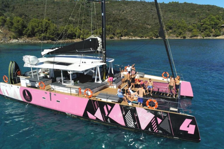 Baden: Eksploracja Zatoki Morbihan katamaranemPort-Blanc Baden