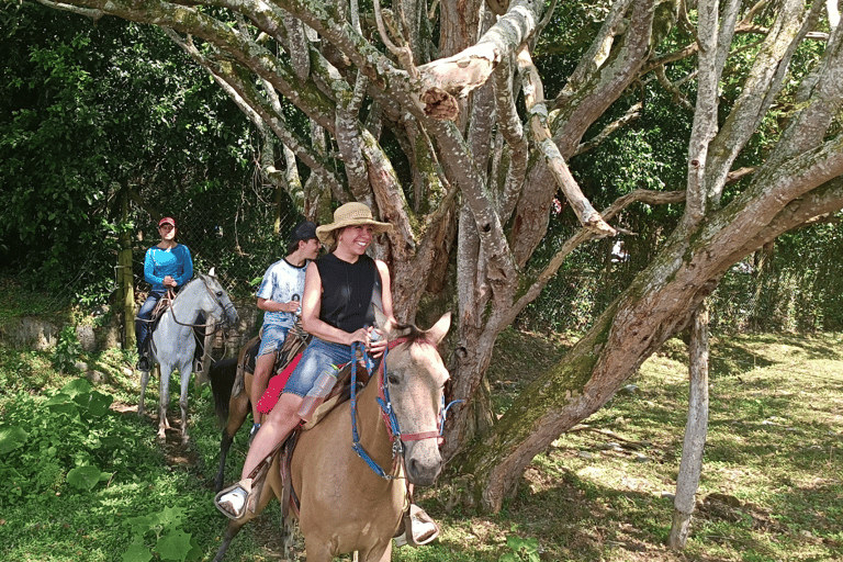 Medellín : Aventure en bateau + équitation à Santa Fe de AntioquiaSanta Fe de Antioquia : Promenade en bateau aventureux+excursion à cheval