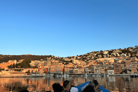 Nice: Cavernas de Mala, Villefranche e passeio de barco para mergulho com snorkelNice: Cavernas Mala, Villefranche e passeio de barco com snorkel