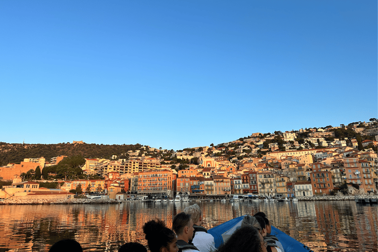 Nice: Cavernas de Mala, Villefranche e passeio de barco para mergulho com snorkelNice: Cavernas Mala, Villefranche e passeio de barco com snorkel