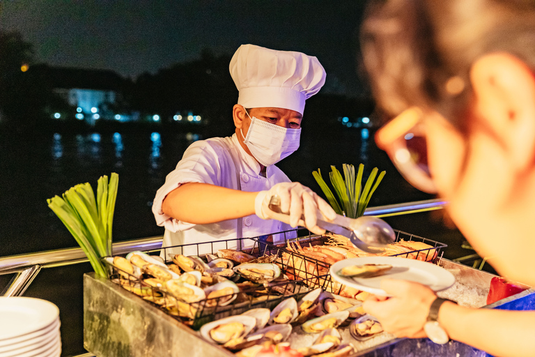 Bangkok: River Dinner Cruise on the Chao Phraya Princess Sunset Cruise with Buffet