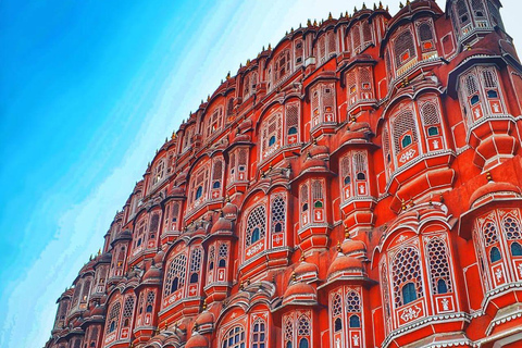 From Delhi: Same Day Guided Jaipur Tour with 5 Star Lunch From Delhi: All Included Tour