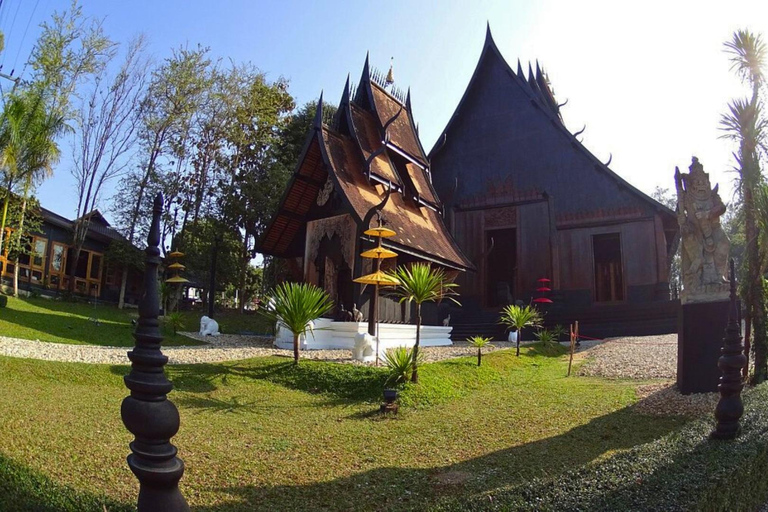 Ganztag Chiang Rai 3 Tempel, Goldenes Dreieck &amp; Bootsfahrt