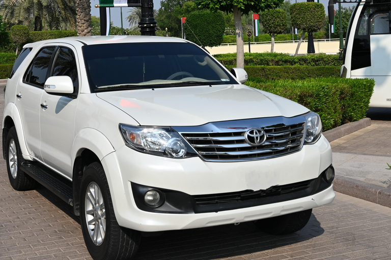 迪拜私人单程接送往返迪拜机场 (DXB)从阿尔巴沙、码头、朱美拉棕榈岛、JLT 前往 DXB 机场