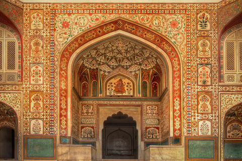 Jaipur: Halve of hele dag Tuk-Tuk Tour met BloemenmarktHalfdaagse Tuk-Tuk Tour