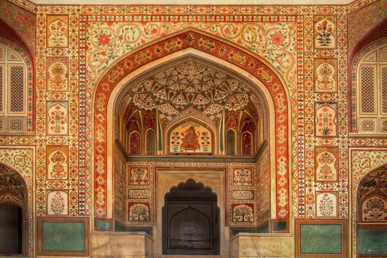 Jaipur: Halve of hele dag Tuk-Tuk Tour met BloemenmarktHalfdaagse Tuk-Tuk Tour