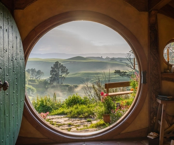 From Auckland: Hobbiton and Waitomo Caves Small Group Tour