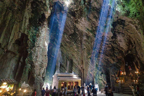 Hoi An: Montagna di marmo e Montagna delle scimmie nel pomeriggioPick up nella zona di Hoi An