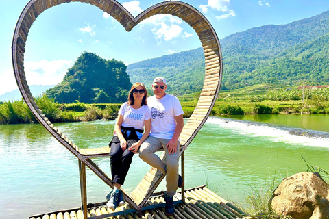 From Hanoi: 3-Day Ninh Binh & Pu Luong Nature Adventure Option 2: Deluxe Hotel & Deluxe Resort with Mountain View