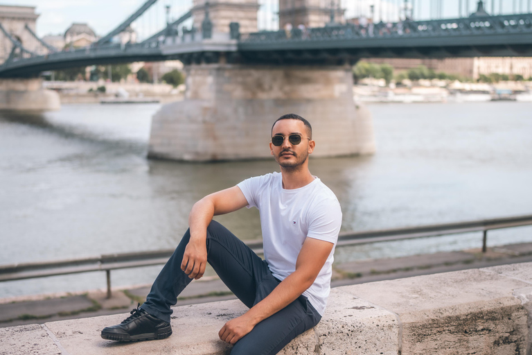 Foto di strada nelle vie più belle di Budapest