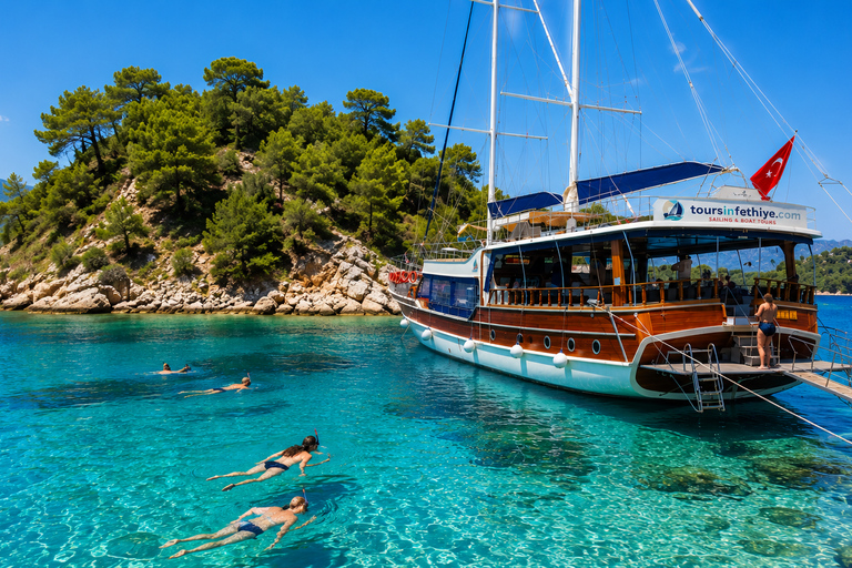 Fethiye: Full-Day Sailing Trip with BBQ Lunch & Swim Stops