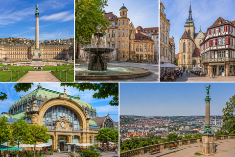 Stuttgart: Guided Walking Tour with Eugensplatz Viewpoint