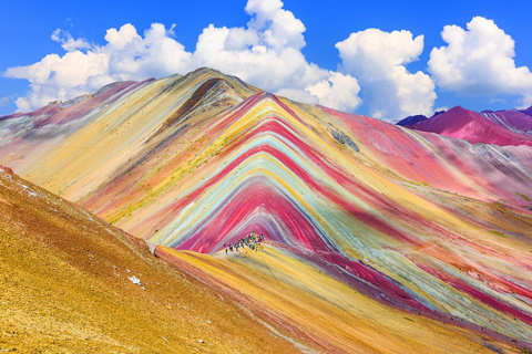 Tęczowe Góry - Montaña de 7 ColoresZ Cusco: Rainbow Mountains Guided Trek ze śniadaniem