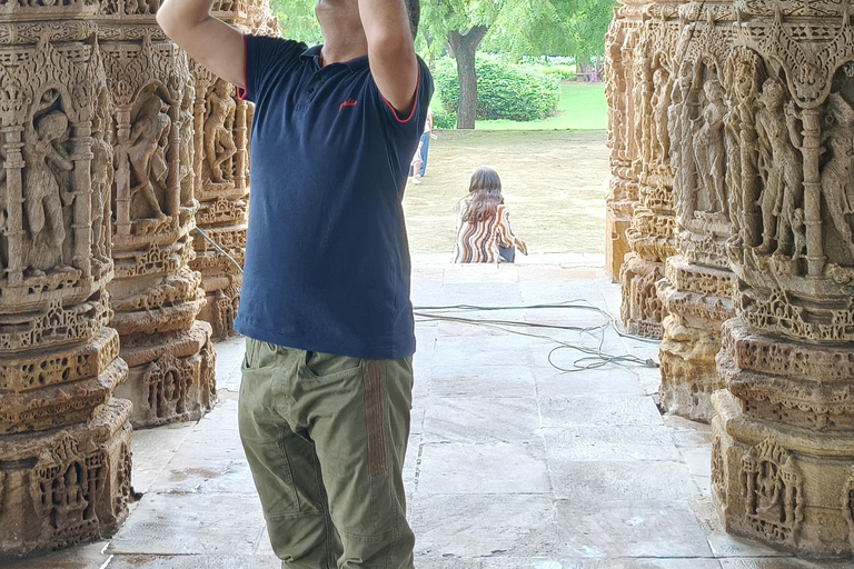 Drop Udaipur From Ahmedabad with Visit Rani Vav & Sun Temple Private Tour with AC Transportation and Dedicated Driver.