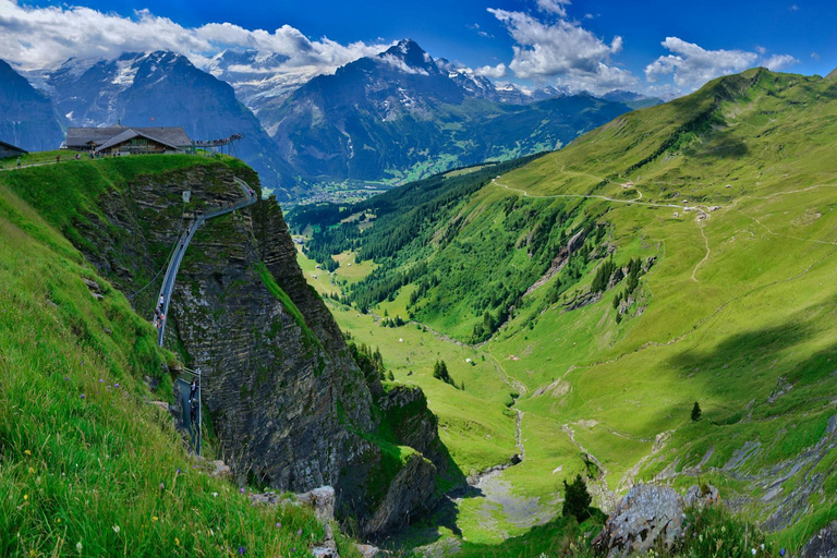 Tour privado de un día de Lucerna a Interlaken y Grindelwald