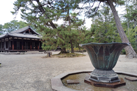 Nara: Världsarvet Yakushi-ji &amp; Toshodai-ji på 3 timmar