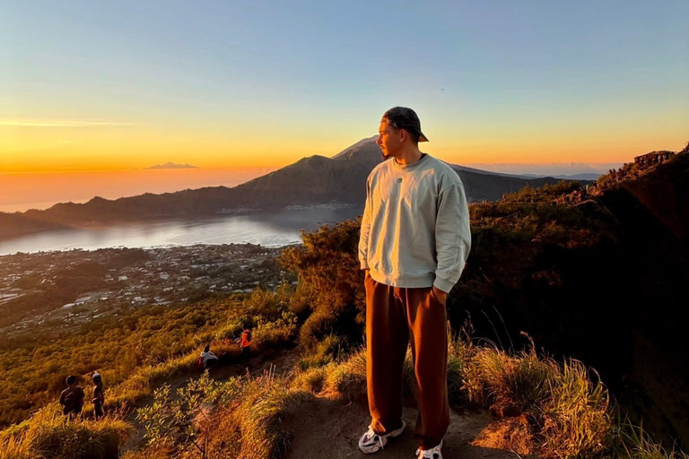 FROM UBUD: Mount Batur Trekking All Inclusive Tour Mount Batur Natural Hot Spring Entrance Ticket