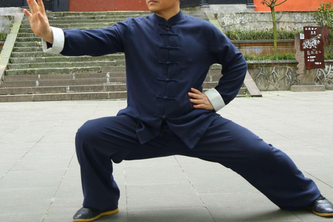 Mount Qingcheng: Tai Chi, Baduanjin Qigong or standing form
