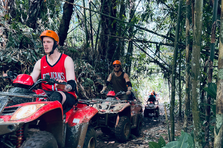 Ubud: ATV Quad Bike & Zip-Line Adventure with Meal Solo ATV Ride & Zip-Line Adventure with Round trip Transfer