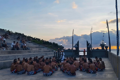 Amazing Cliffside Hanoman Fire Show at Karang Boma