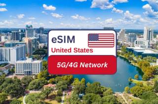 Orlando: Vereinigte Staaten eSIM-Datenplan für Reisende
