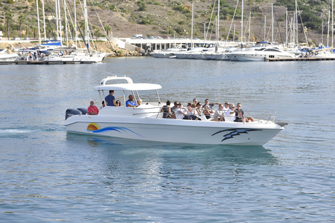 From St. Julian&#039;s: Comino and Blue Lagoon Trip by SpeedboatDeparture at 6:30 PM