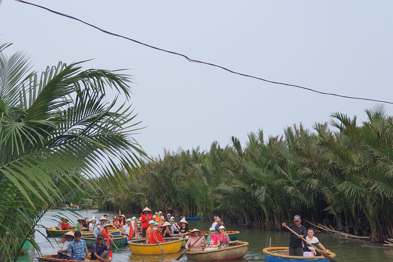 Hoi An: passeio de barco em Cam Thanh com cesta de bambu