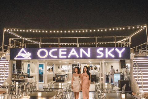 Ocean Sky Pattaya Sunset Dinner Cruise Experience Sunset Dinner Cruise Pattaya with Buffet, Show, and Sea View