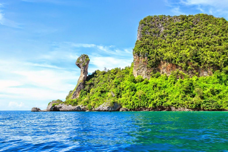 Krabi: 4 Islands by Longtail Boat with Lunch & Snorkeling