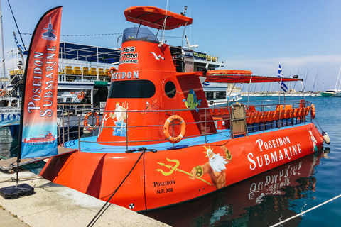 Vanuit Rhodos: tocht per onderzeeër met onderwateruitzicht