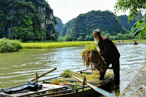 Hanoi: Thai Vi Temple or Tam Coc & Mua Cave & Hoa Lu & Cycle Hanoi: Ninh Binh, Hoa Lu, Tam Coc, Mua Cave, Buffet & Cycle
