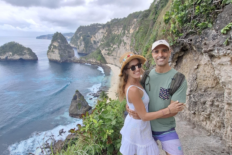 From Bali: Private Tour Highlights East and West Nusa Penida Meeting Point at Sanur Harbour