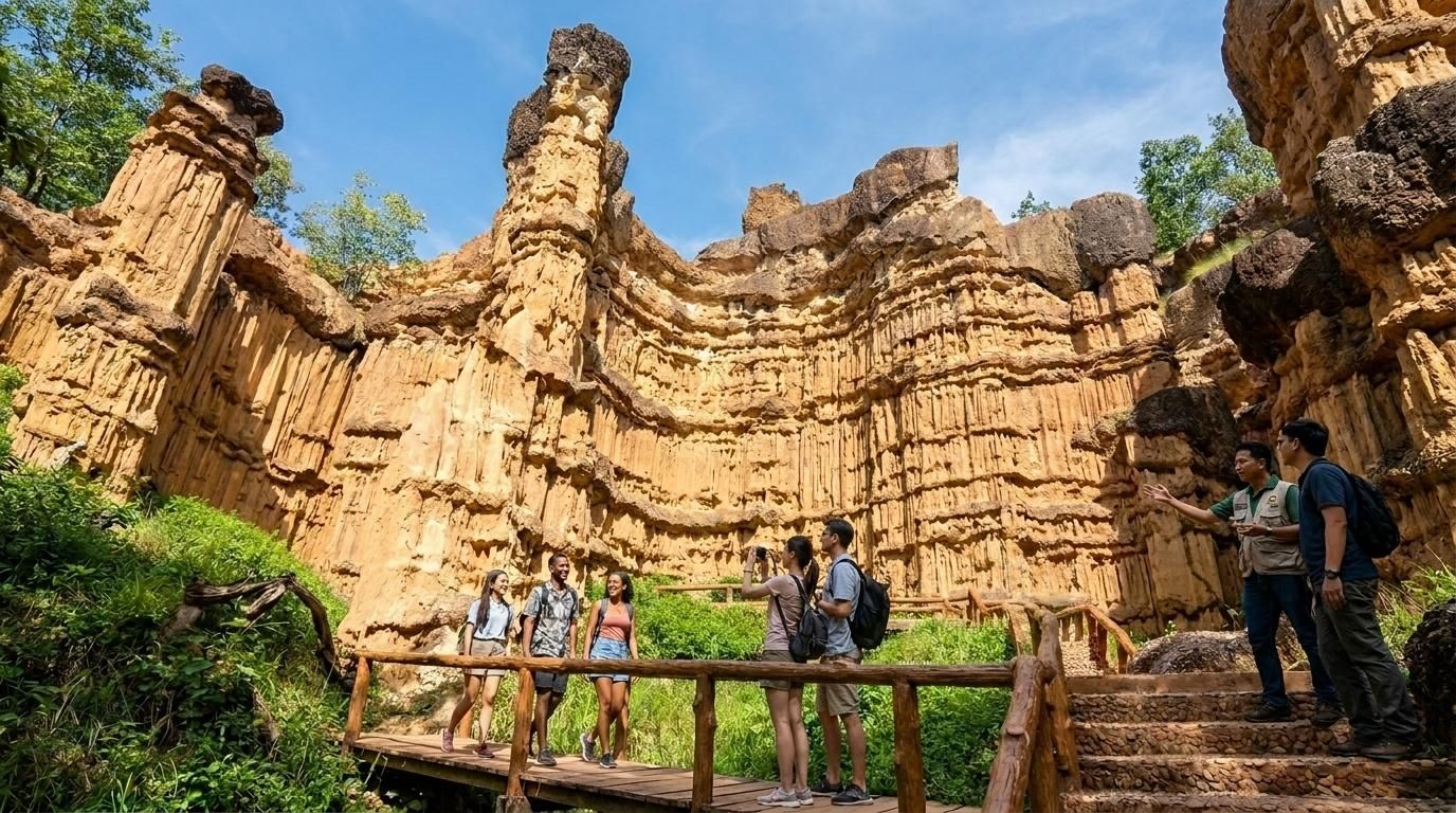 Pha-Chor-Schlucht und Kunsthandwerk-Tour