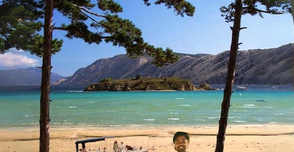 Wilde Buchten und die Insel Plavnik: Eine ganztägige private Tour mit dem Boot