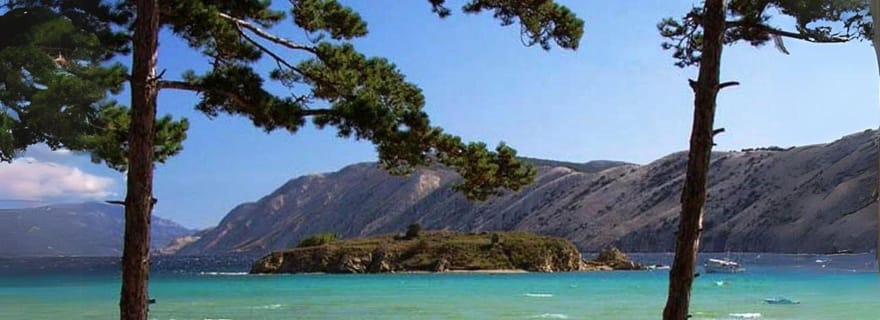 Les baies sauvages et l'île de Plavnik : Un tour en bateau privé d'une journée entière