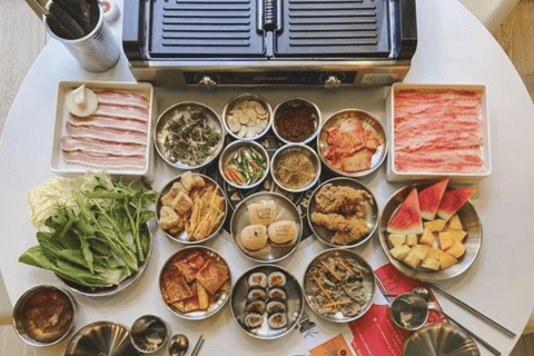 Boracay Buffet: Shabu Khan Korean BBQ or Hot Pot & Salad Bar D. Shabu Shabu, Pork, and Beef Grill+Korean Buffet+Salad Bar