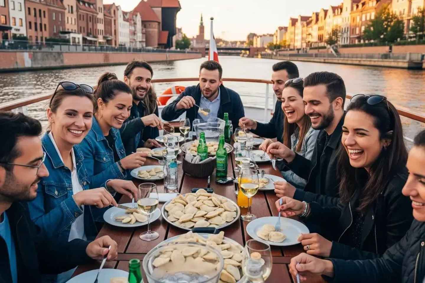 Gdańsk: Motława River Cruise with Pierogi Tasting