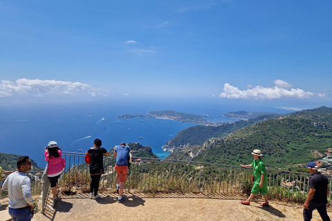 Grote panoramische e-fietstocht langs de Franse Rivièra (6 uur vanuit Nice)