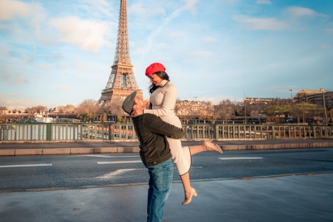Paris : Photoshop professionnel avec la Tour EiffelPhotoshot standard (30 Photos)