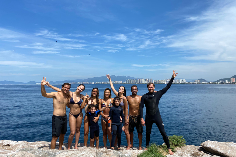 Rio: Schnorcheln & Schwimmen mit Schildkröten Tour auf den Tijuca Inseln3 Stunden Schnorcheln und Schwimmen mit Schildkröten Tour auf den Tijuca Inseln