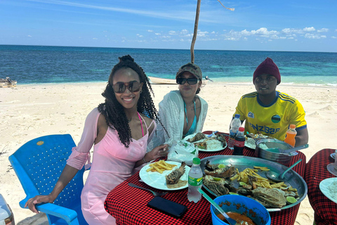 Nakupenda Sandbank beach with BBQ lunch