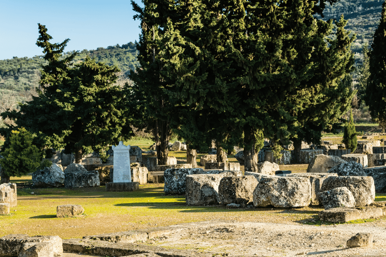 Visite privée de luxe : Sites antiques de Némée et dégustation de vin