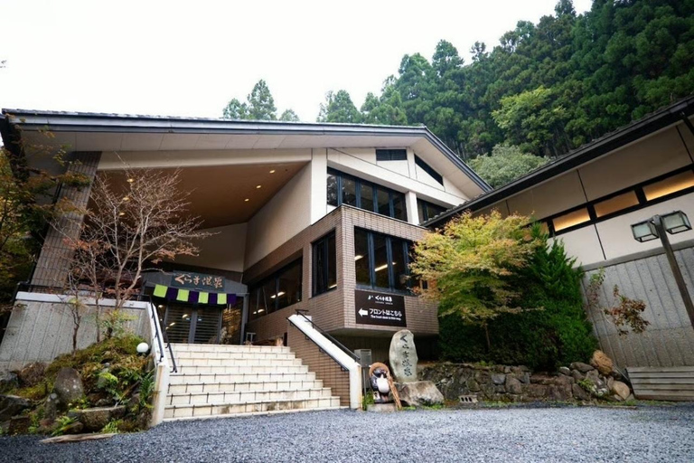 Kyoto: Kurama Onsen Entry Ticket with Set Meal Onsen Full Set＋Yuba Shabu Yudofu Set Meal