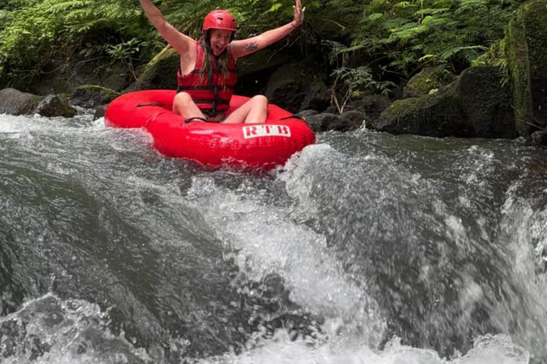 Ubud: Hidden Canyon River Tubing & Jungle Adventure