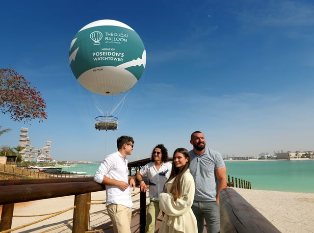 Dubai: La Mongolfiera di Dubai all&#039;Atlantis