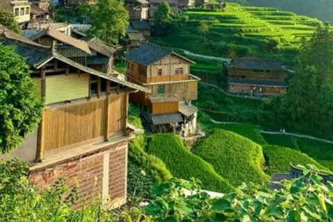 Guangxi: Longji Rice Terraces Cable Car Sightseeing Business Vehicle Small Group + Round-trip Ropeway